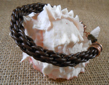 Men's Woven Leather Bracelet