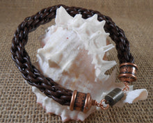 Men's Woven Leather Bracelet