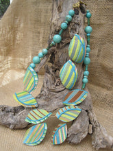 Leaves in Turquoise